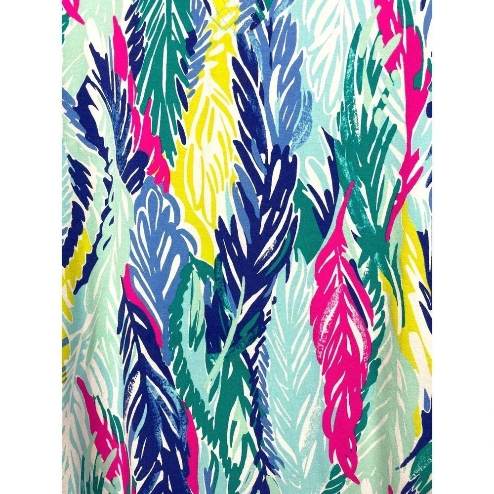 Lilly Pulitzer Vero Tunic Light As A Feather Top Small UPF 50+ Beach Casual - Picture 5 of 9